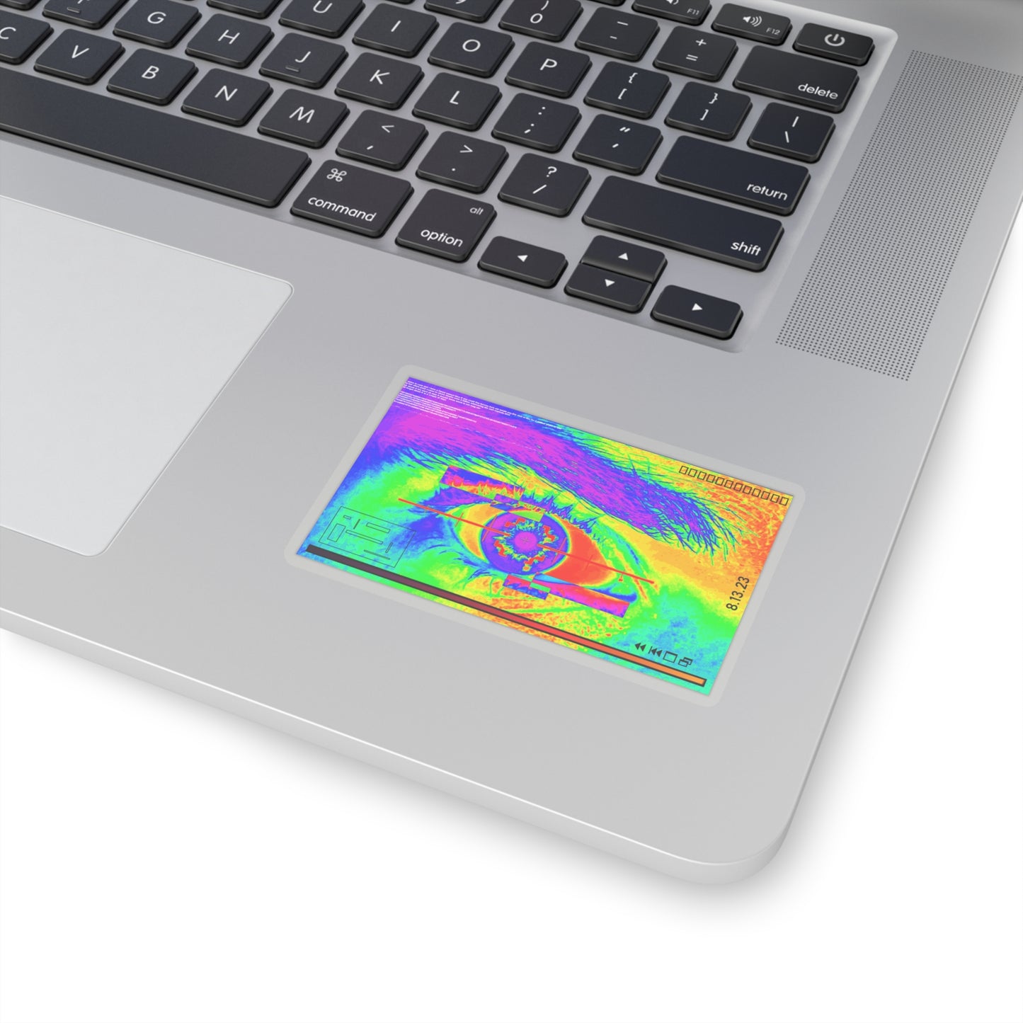 Eye Scanner Sticker