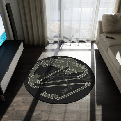 Skeleton Friend Rug