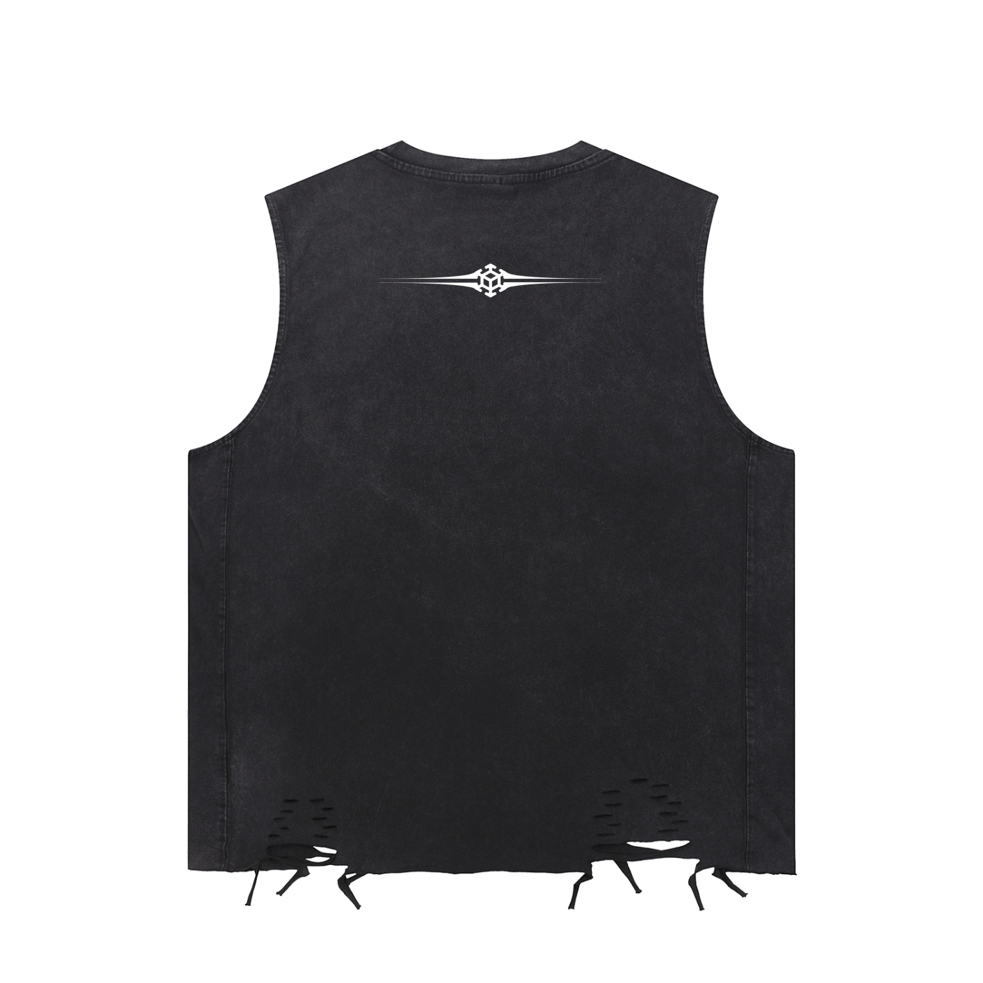 Epiphany washed frayed tank