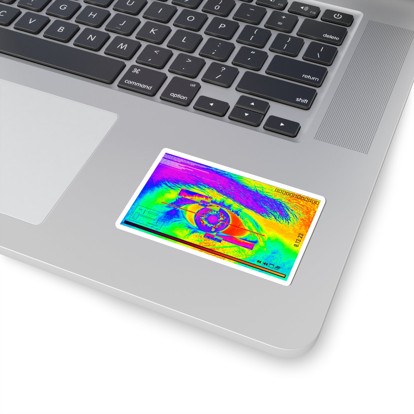 Eye Scanner Sticker