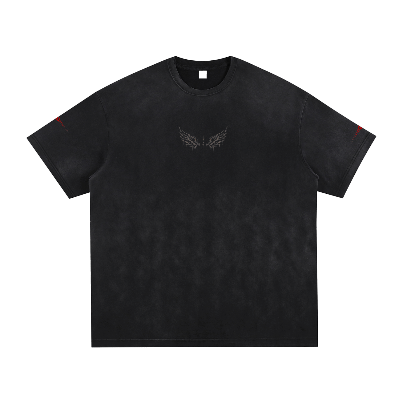 Angel, Washed, Frayed T-Shirt