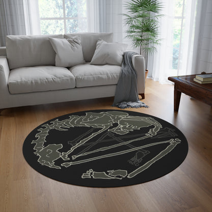 Skeleton Friend Rug