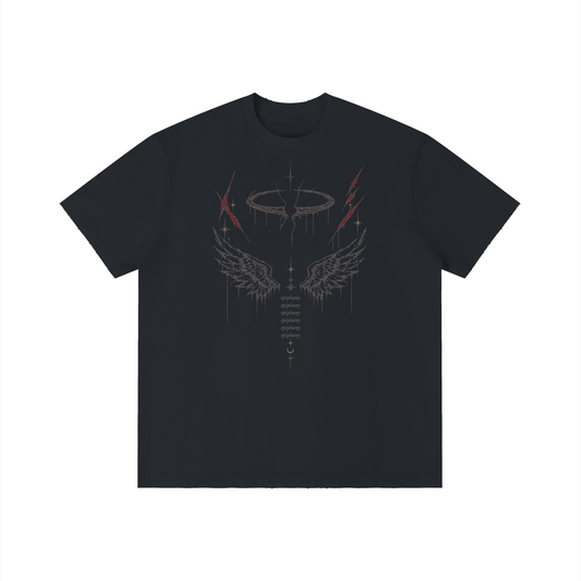 Angel, wash distressed T-Shirt