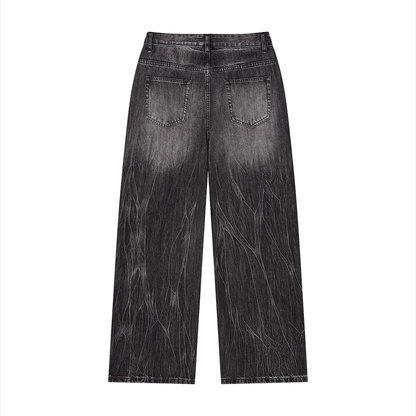 Epiphany, Vintage Wash Wide Leg Jeans