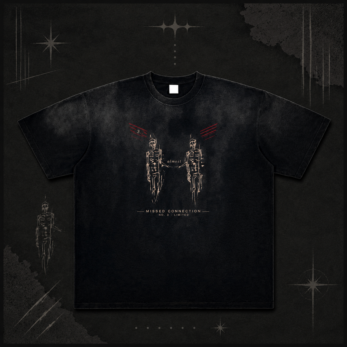 Missed Connections frayed T