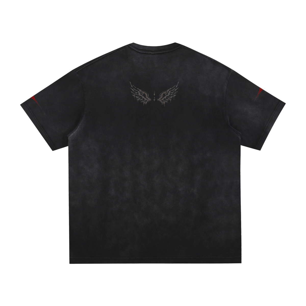 Angel   Washed  Frayed T