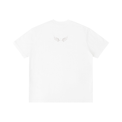 Angel, wash distressed T-Shirt