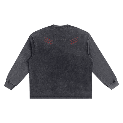 Missed connections Washed Frayed Edge T-Shirt
