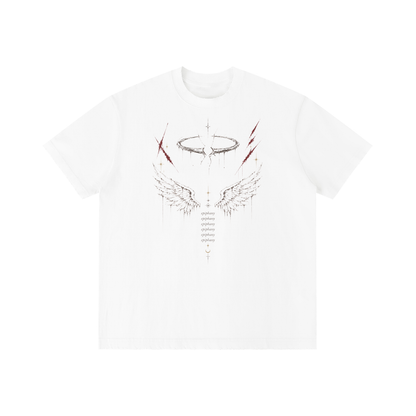 Angel, wash distressed T-Shirt